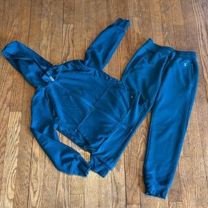 Green Hoodie and Jogger Set